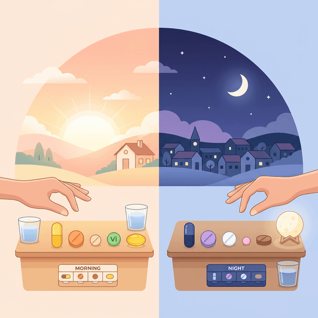 Morning vs Night: The Best Time to Take Popular Supplements