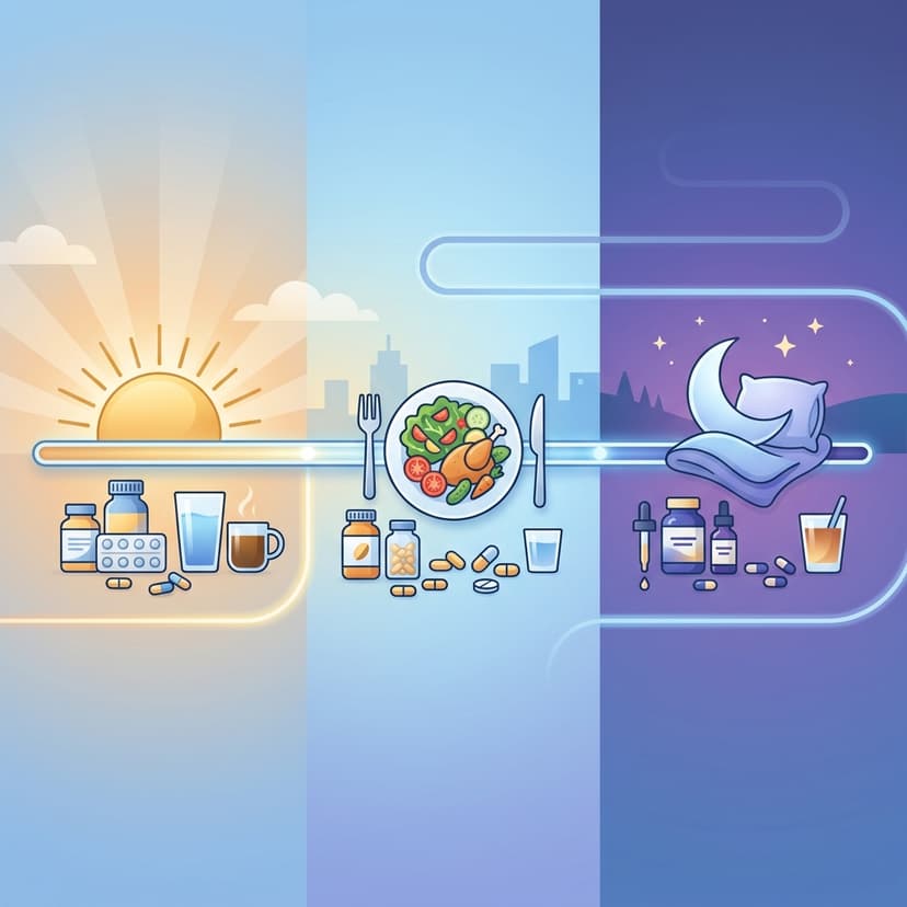 Best Time of Day to Take Magnesium, Omega-3, and Vitamin D